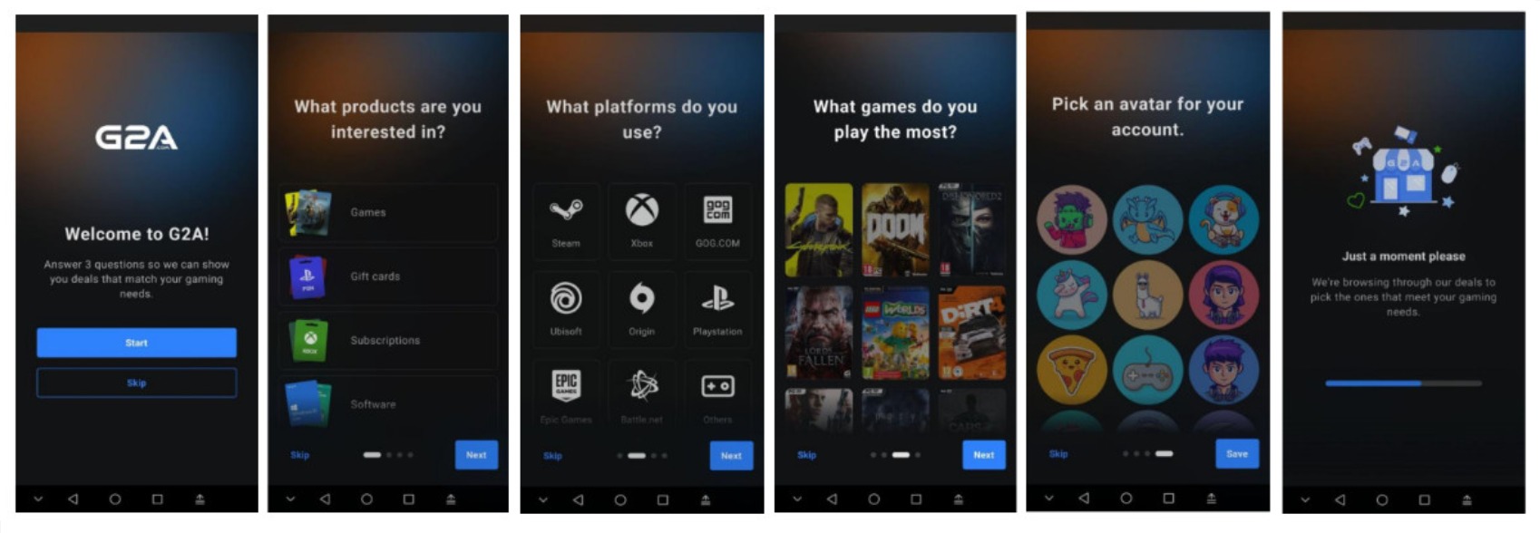 Mobile App Purchase Flow